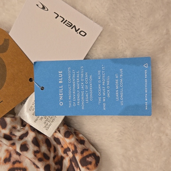 O'NEILL Leopard Seville Underwire Bikini Top | NWT - Picture 7 of 12